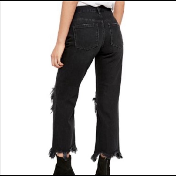 Free People Maggie Mid Rise Jeans - Picture 3 of 8